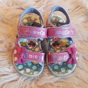 Minnie mouse and daisy  strappy sandals 💕